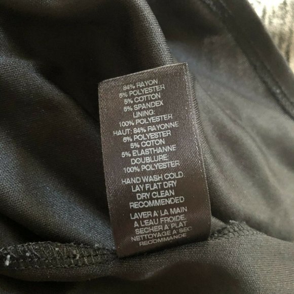 AMADI Anthropologie Lola Cross Wrap Knit Dress Light Gray Size Large - Picture 10 of 12